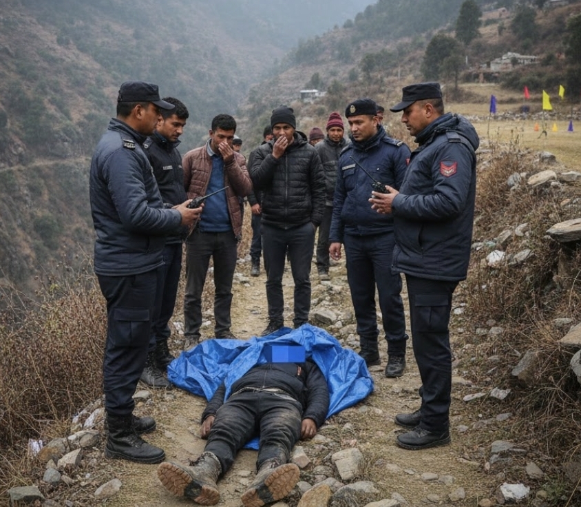 भिरबाट लडेर निर्वाचन प्रहरीको मृत्यु 