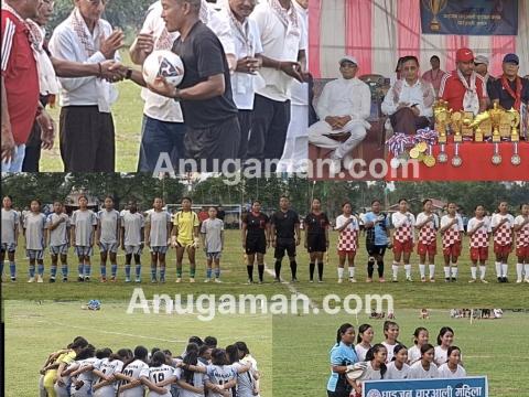 `धाइजन–चारआली महिला च्यालेन्ज कप–२०८३´को पहिलो खेलमा आयोजक विजयी