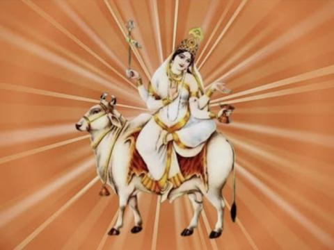 दुर्गा भवानीको आठौँ स्वरूप महागौरीको विधिपूर्वक पूजाआजा गरिँदै